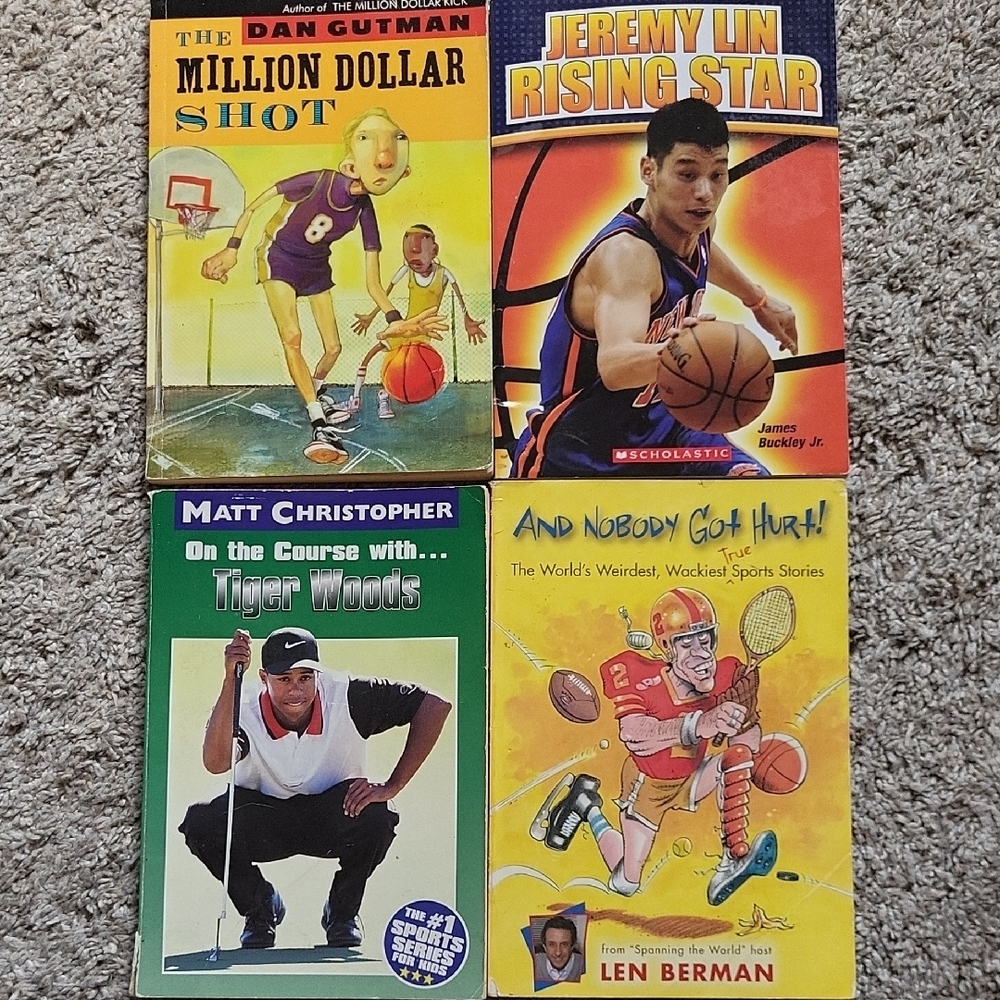 Sports Story Book Set for Kids